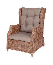 Кресло плетеное для уличных кафе и ресторанов